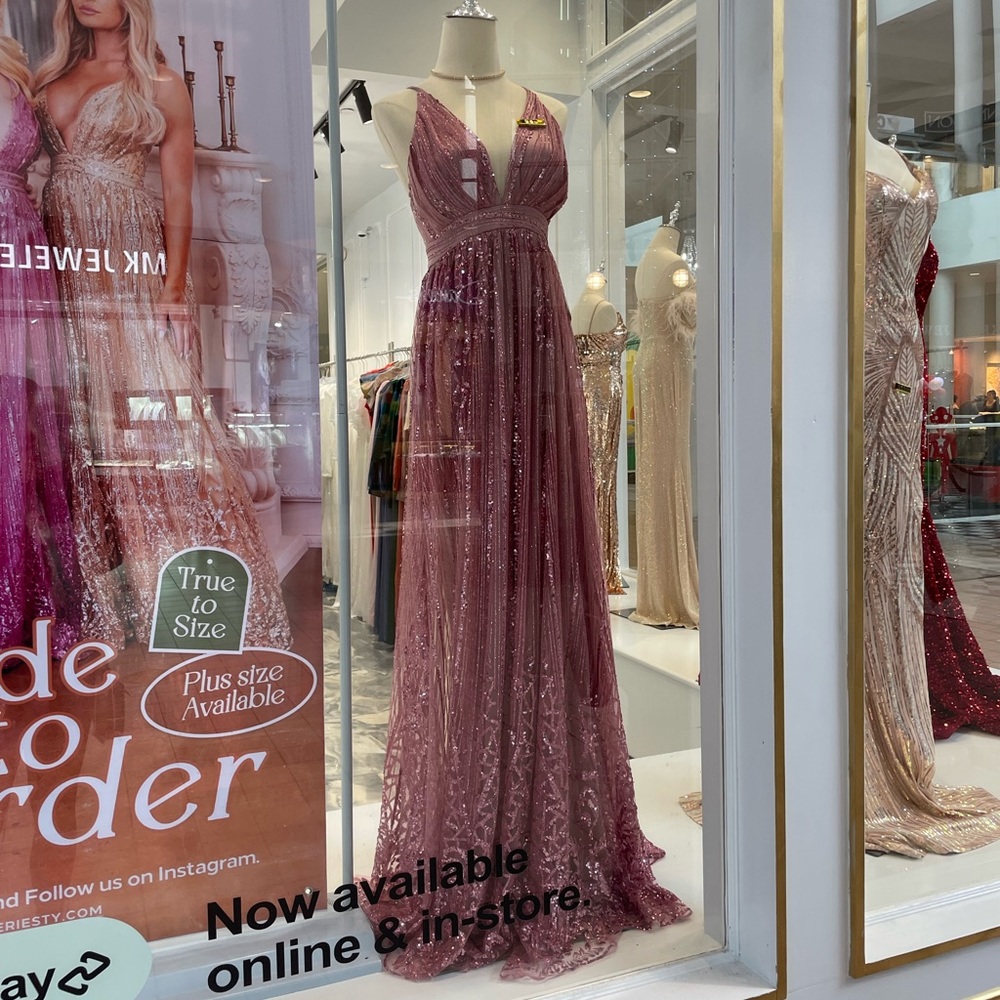 Prom Dress - Rose Gold